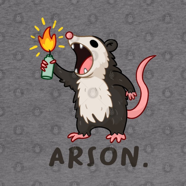 Arson Possum by hunnydoll